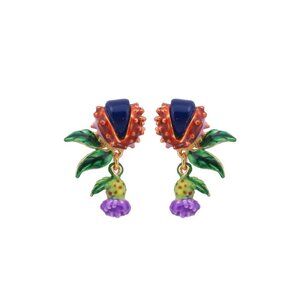 Les Nereides Exoplanet Plant Stud Earrings